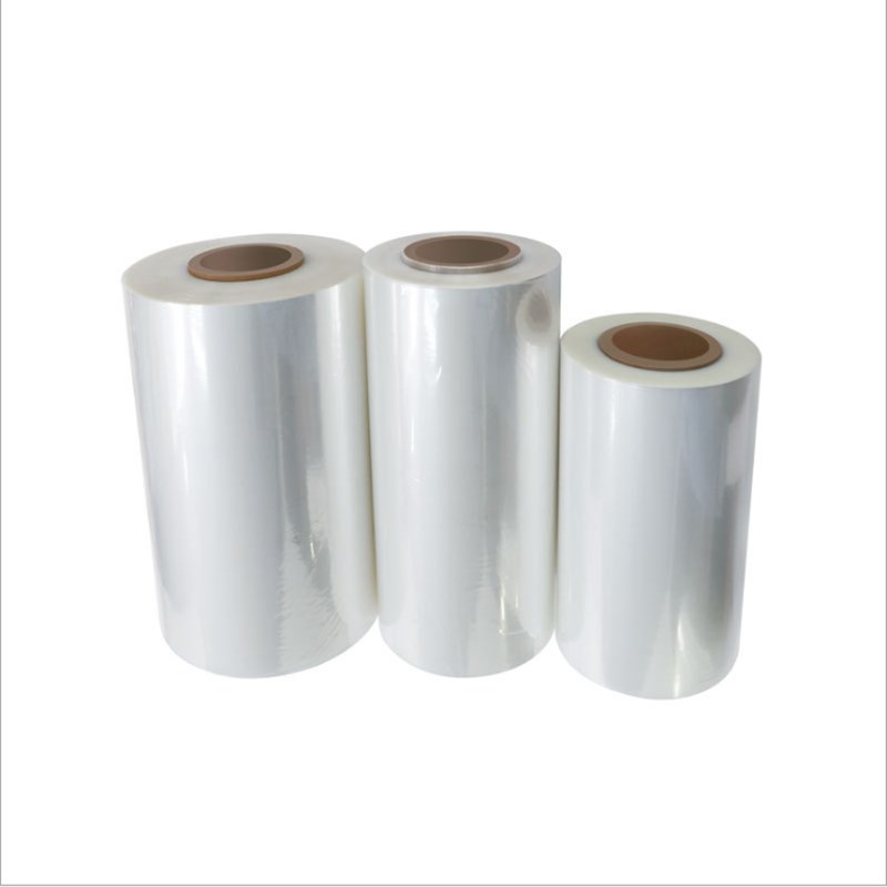 交联膜聚烯烃交联pof热收缩膜对折塑封膜15um低W温交联膜低温膜