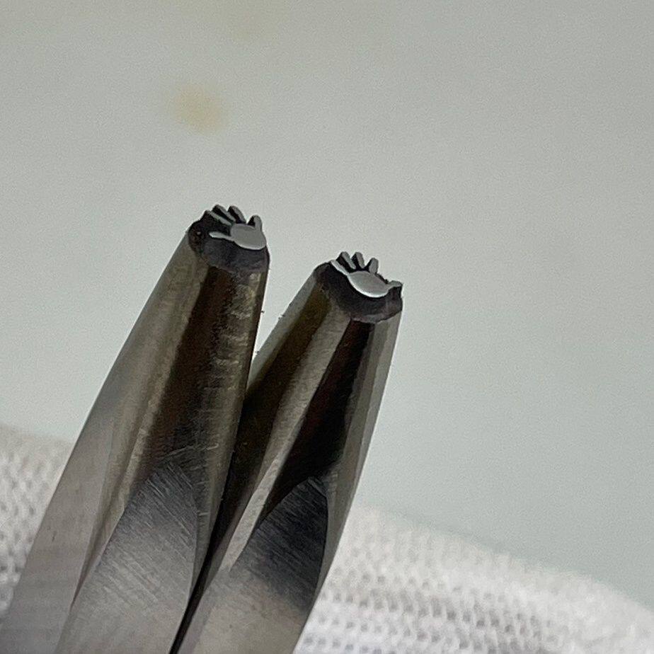 钢印婴儿宝宝h手脚掌印打金银店工具钢印錾刻戒指手镯DIY