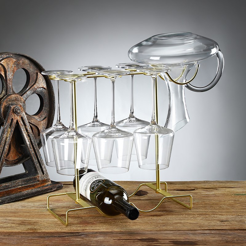 创意个性高档奢华高脚杯酒具w红酒杯套装水晶玻璃葡萄酒家用醒酒