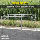 新款 地摊架e子摆货架夜市出摊水果展示架可伸缩折叠架摆摊竹席桌