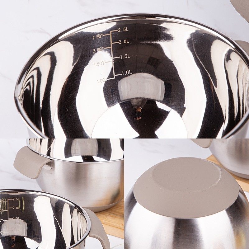 法焙客3b04不锈钢打蛋盆 加深加厚打发奶油盆 家用烘焙工具 带刻,餐饮具,盆,淘宝优惠券,粉丝福利购,淘宝优惠卷