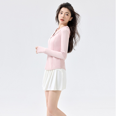 蕉下客夏季修身连帽防晒衣轻薄透气防紫外线运动瑜伽服皮肤衣外套