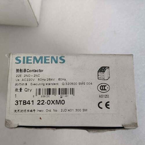 可维修正品西门子接触器3TB4122-0XM0 3TB41议价