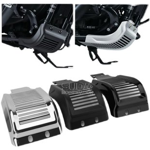 摩托配件适用于哈雷XL883 72 1200 X48改装发动机护板 底盘保护罩