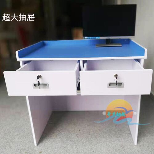 带抽屉中小学讲台学校讲台幼儿园讲桌教师讲桌演讲T台培训班讲课