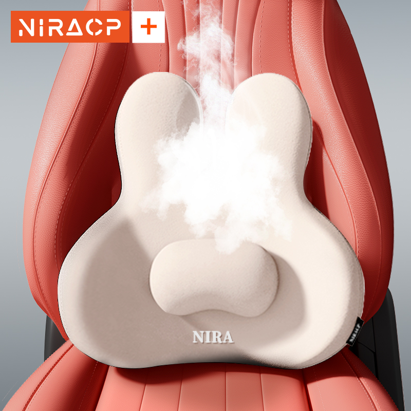 汽车电动按摩腰托车载q腰垫驾驶座腰靠垫座垫司机车内专用头枕腰