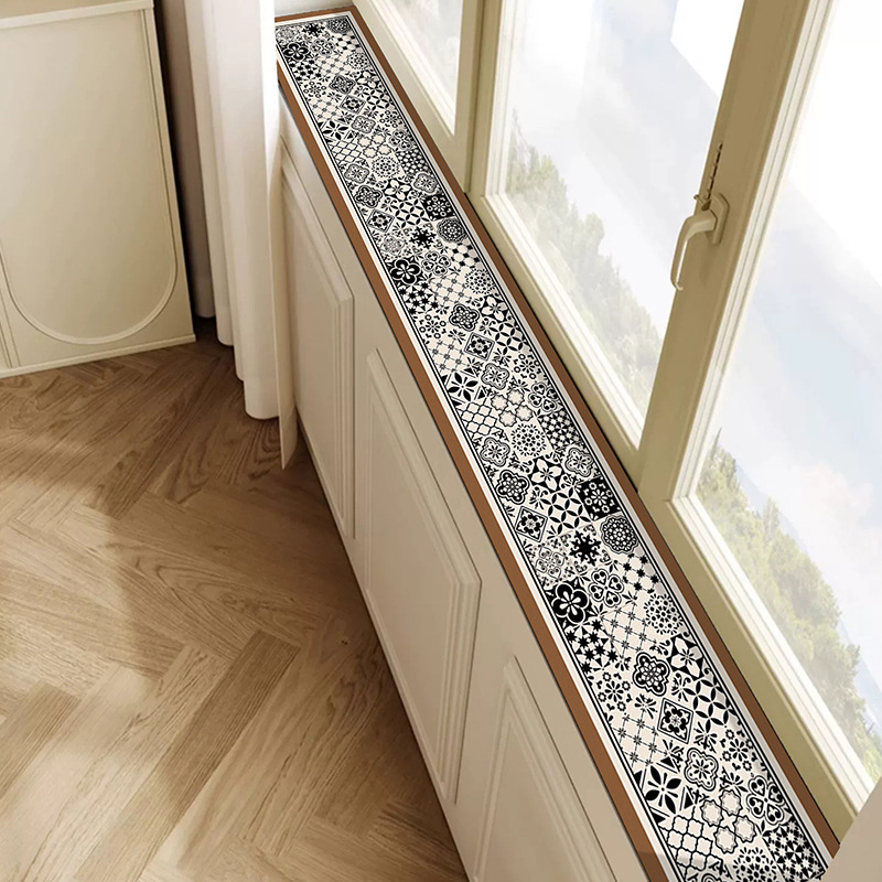 速发窗台垫子飘窗护窄改造窗沿垫板硅藻泥吸水防垫垫防滑防尘台装