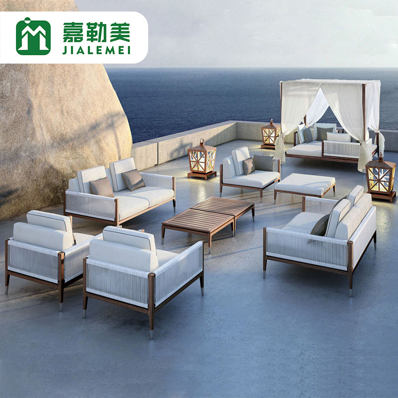 速发花园庭院户外沙发别端闲墅休高组合绳编室外露台家俱,住宅家具,户外沙发,淘宝优惠券,粉丝福利购,淘宝优惠卷