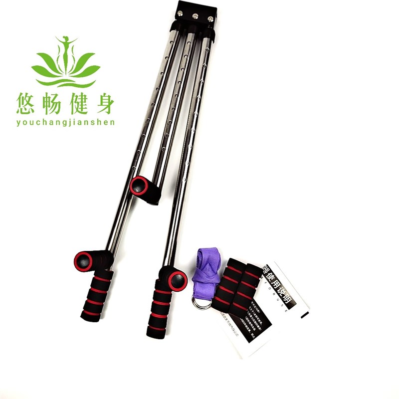 现货新款一字马训练器腿部健身韧带拉伸器劈腿劈叉伸展带下腰辅助
