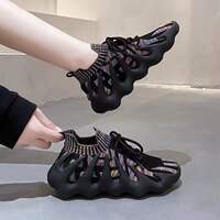 Octopus coconut shoes, anti-slip jumping shoes, high-elasticity soft-soled fitness training running shoes, breathable flying mesh sports shoes thumbnail 6