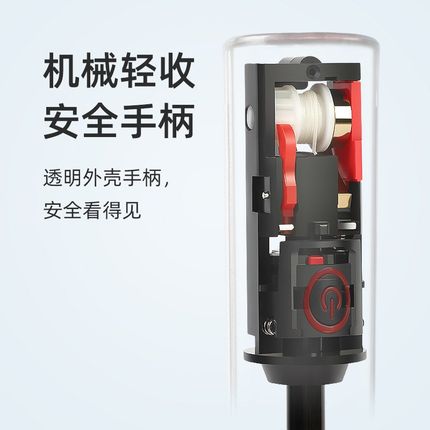 机械透明柄自动伞安全防回弹反向雨伞F全自动10骨折叠商务男士大