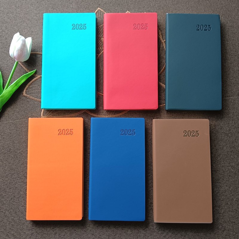 小号2025年历本A6/48K日程本子计划本效率手册笔记本商务日历记事