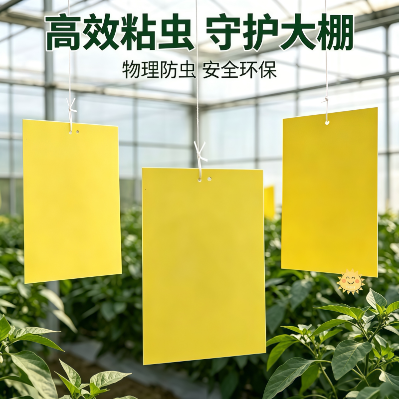 双面粘虫黄板果园大棚诱虫