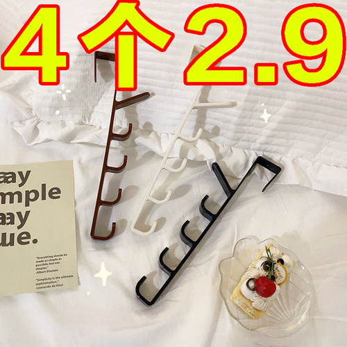 门后长排挂钩包包挂架ins宿舍