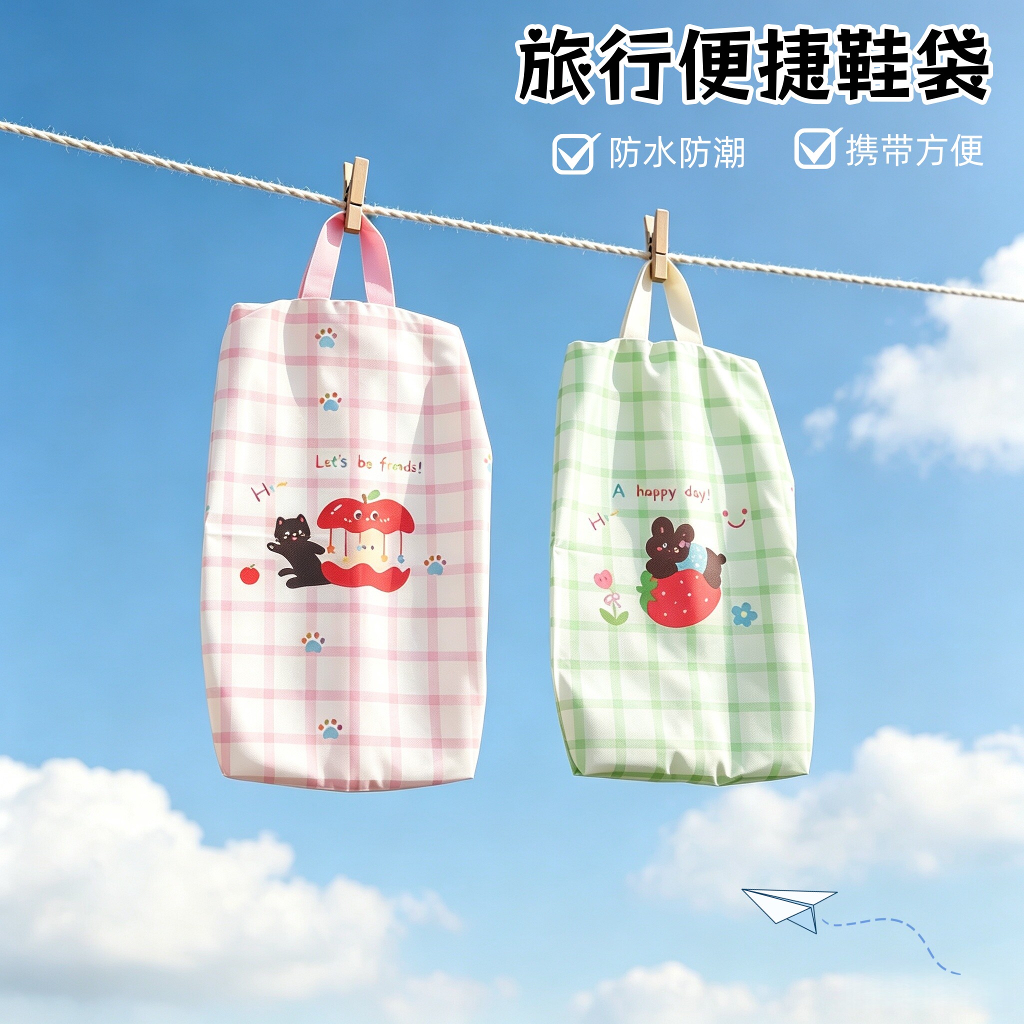 鞋子收纳袋旅行出游便携式