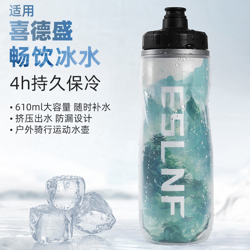 适用喜德盛AD350/300rc200rt180极速黑客自行车骑行水杯保冷水壶