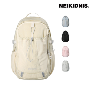 25新款 NEIKIDNIS BACKPACK MESH 新学期学生背包户外包 CARABINER