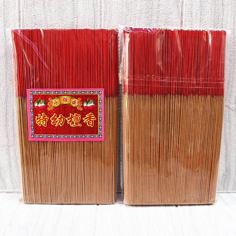 速发26厘米特幼檀香无烟竹签香供香檀香财神节日香熏一包约600支