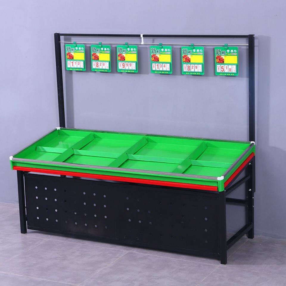 速发蔬菜货架水果展示架蔬菜水果店货架果蔬架超市水果展示架水果