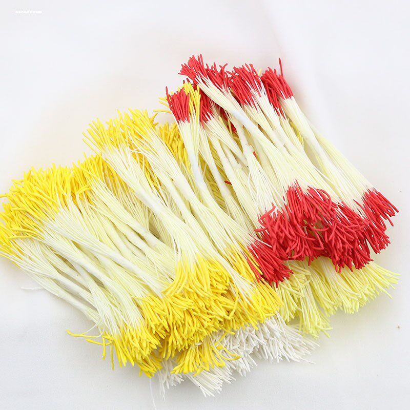 速发新品细长花蕊 牡丹花 荷花 花蕊 花心 黏土 翻糖花通用