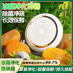 冰箱除味器臭氧杀菌除味剂除臭去味净化保鲜充电除菌器净化卫士