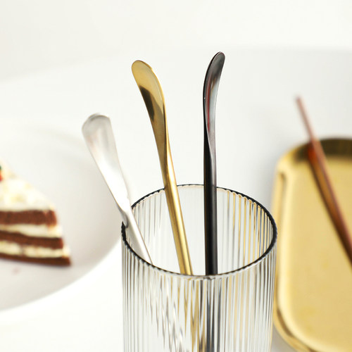 快速发货日式304k不锈钢网红ins搅拌勺搅拌棒咖啡奶茶果汁奶粉搅