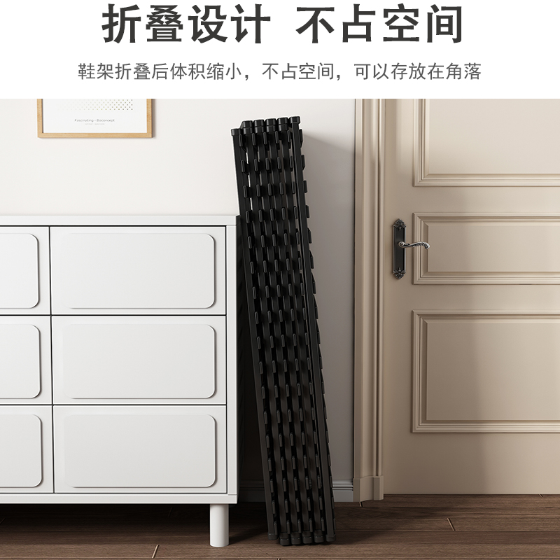 现货速发鞋架家用门口多层可折叠鞋柜202新款爆款免安装宿舍鞋子