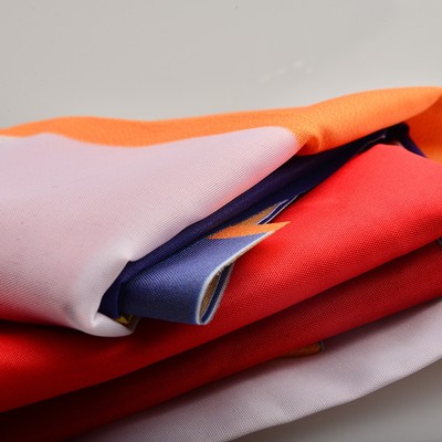 现货速发藏式五彩经幡西藏绸布金旗五色旗经幡龙达风马旗大中小号