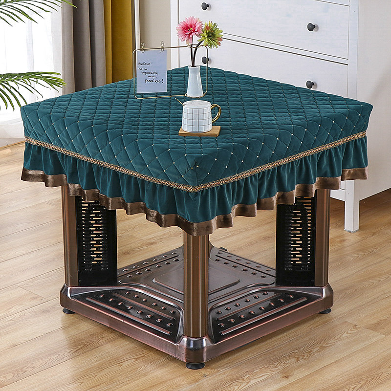 麻将桌布罩套家用客厅四方桌罩盖布茶几正方O形防尘罩电炉烤火罩,居家布艺,微波炉罩,淘宝优惠券,粉丝福利购,淘宝优惠卷