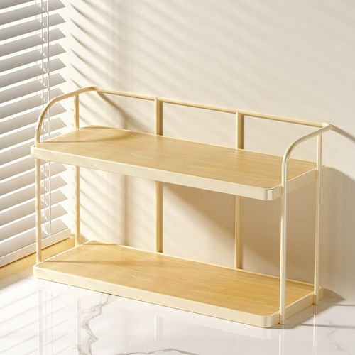 桌面收纳架水杯架子卧室宿舍台面置物架办公室厨房神Y器多层整理