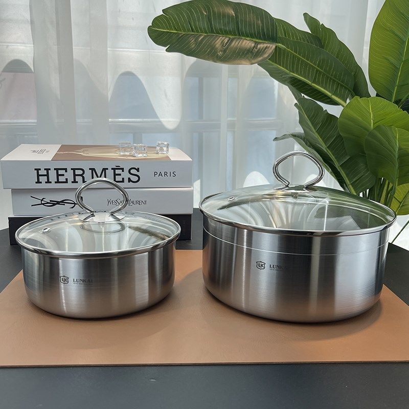 可电磁炉 厚重控入18-10汤盆大碗煮汤盆30N4不锈钢煮面拌菜料理盆,厨房/烹饪用具,汤锅/汤桶/卤肉桶,淘宝优惠券,粉丝福利购,淘宝优惠卷