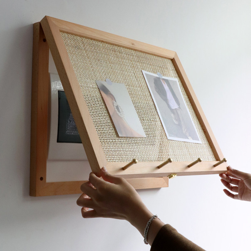 电表箱装饰遮挡挂画藤编s侘寂风墙上多功能衣帽挂钩家用配电箱盖,家居饰品,电表箱装饰画,淘宝优惠券,粉丝福利购,淘宝优惠卷