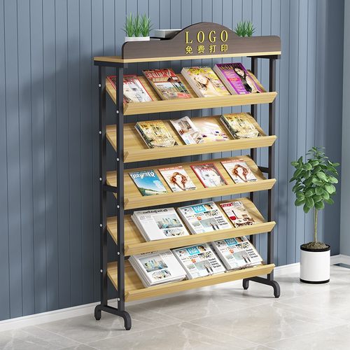 资料架落地展示j架售楼部报刊架杂志架户型图宣传册立式广告牌展