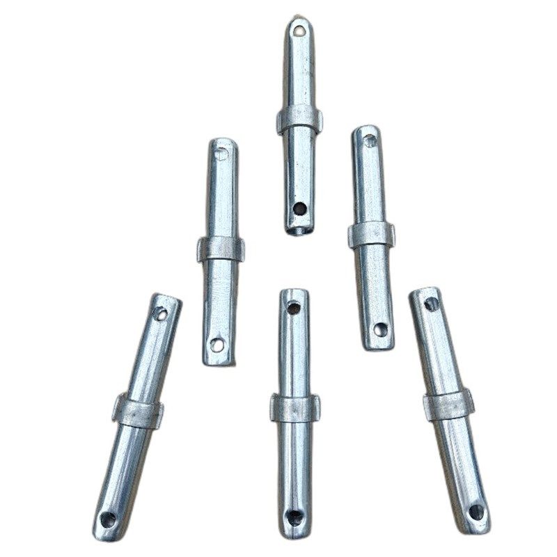 移动脚手架配件斜支撑t拉杆接头销子锁销接头连接棒脚轮