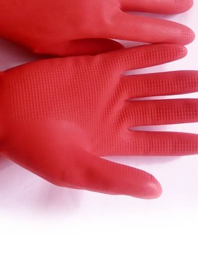 23款永芳小爱手手套红色乳v胶皮家务女士专用洗衣洗碗橡胶清洁手