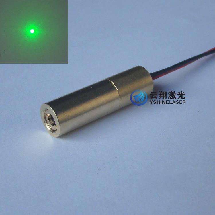 Φ10mm直径20mW532nm520nm绿色光激光模组点状瞄准镭射灯头发射器