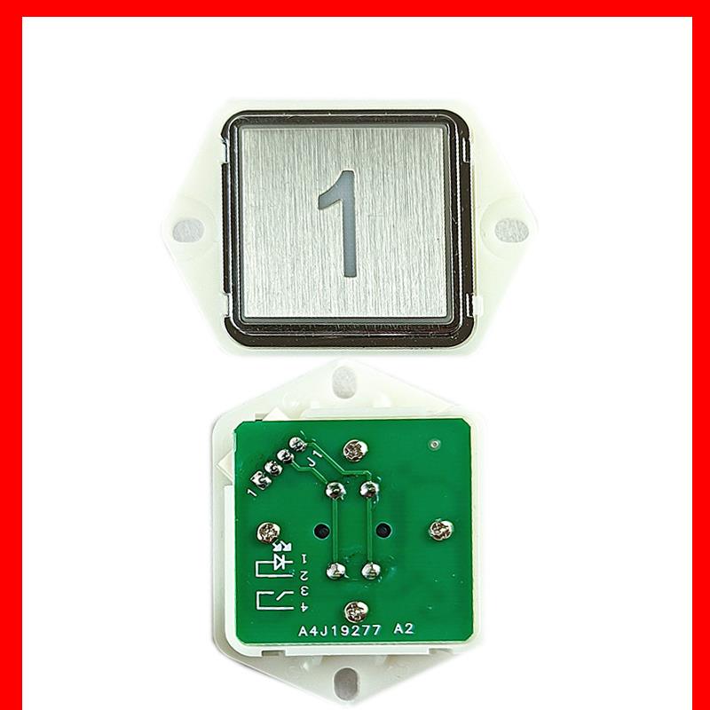 富士电梯按钮KAN-J1115URB方形A4J19277KA322PCBAK45A4N19278升降