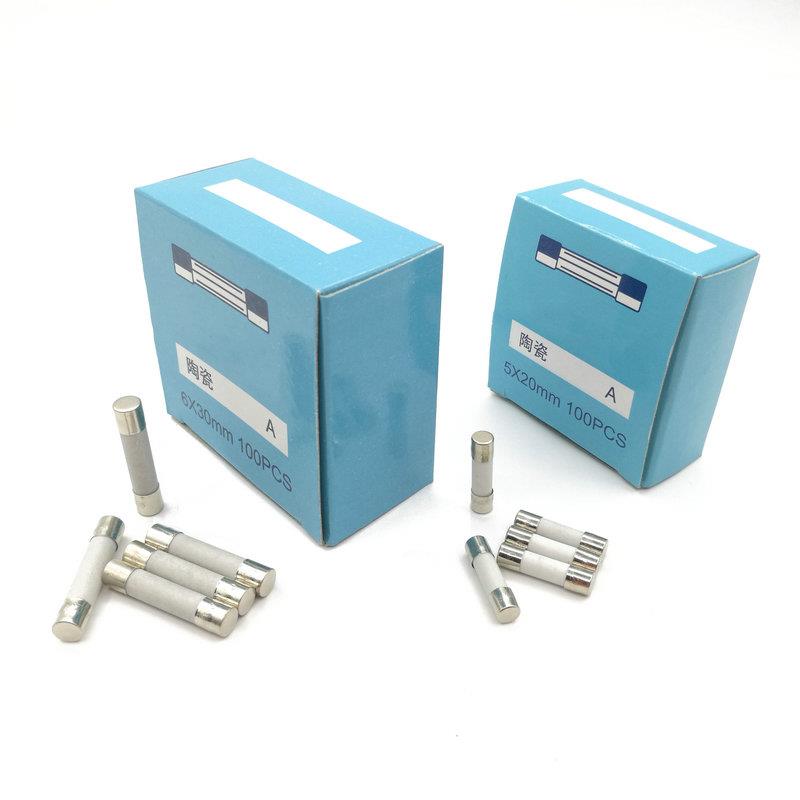 陶瓷保险丝管6*30mm 250V熔断器6x30 0.5A 1A2A3A5A8A10A20A-30A