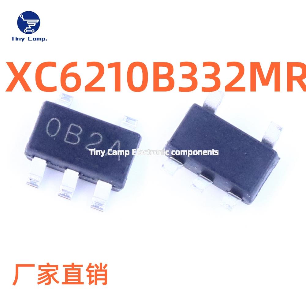 现货直拍 XC6210B332MR-G 3.3V/0.7A SOT23-5低压差稳压器芯片