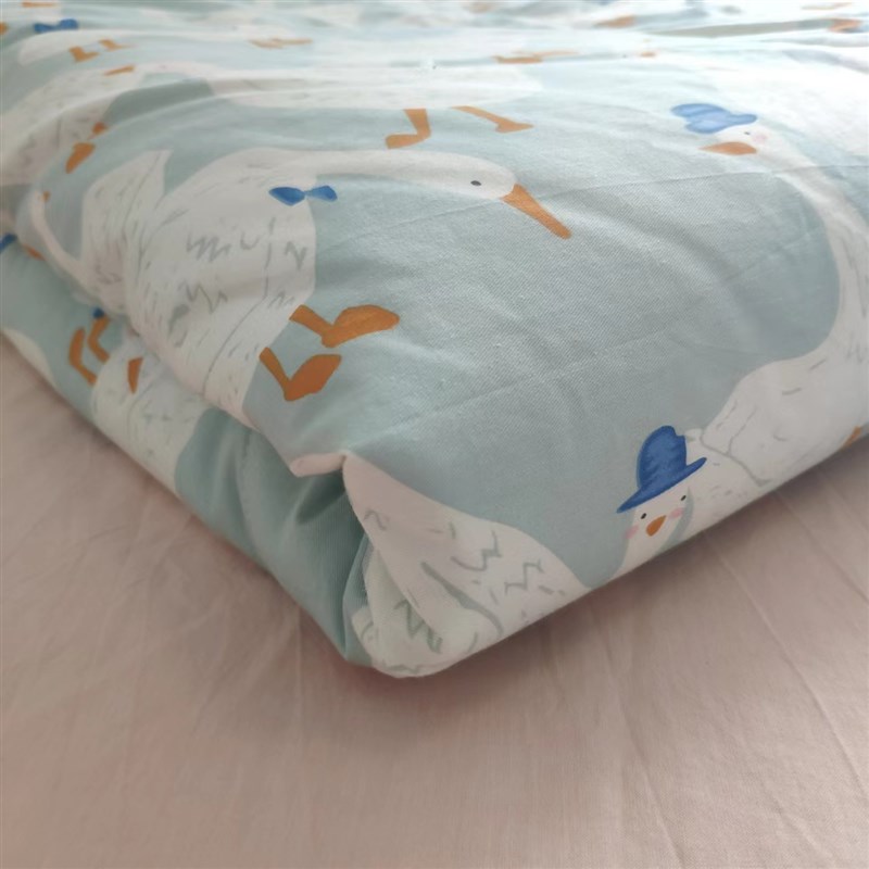 大白鹅全棉纯棉夏凉被空调被春秋薄被子单双人