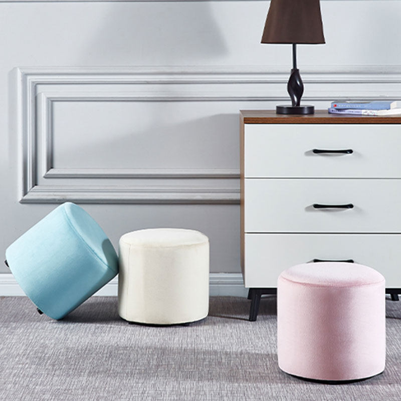 小凳子家用网红圆凳北欧时尚客厅沙发凳门口换鞋凳绒布茶几矮凳,住宅家具,矮凳,淘宝优惠券,粉丝福利购,淘宝优惠卷