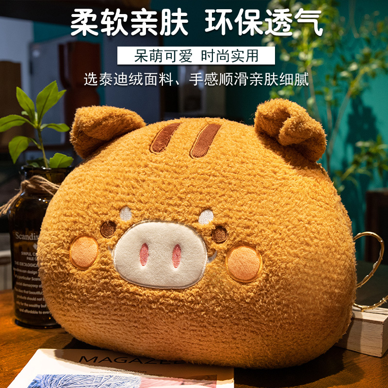 暖手抱枕插手午睡枕办公室午休枕趴桌子睡觉趴趴枕午睡神器2022冬