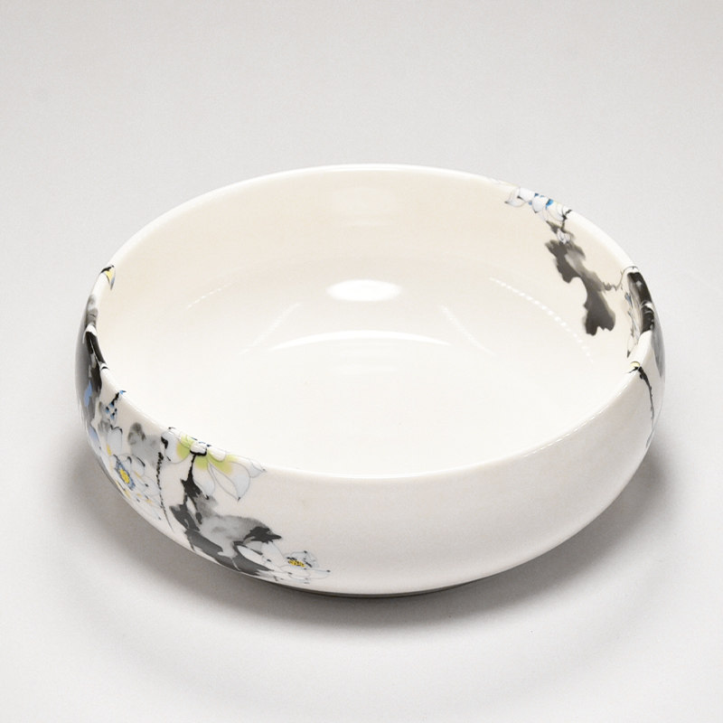 景德镇青花陶瓷笔洗小号中大号国画书法毛笔洗笔缸青花荷花瓷器水,文具电教/文化用品/商务用品,笔洗,淘宝优惠券,粉丝福利购,淘宝优惠卷