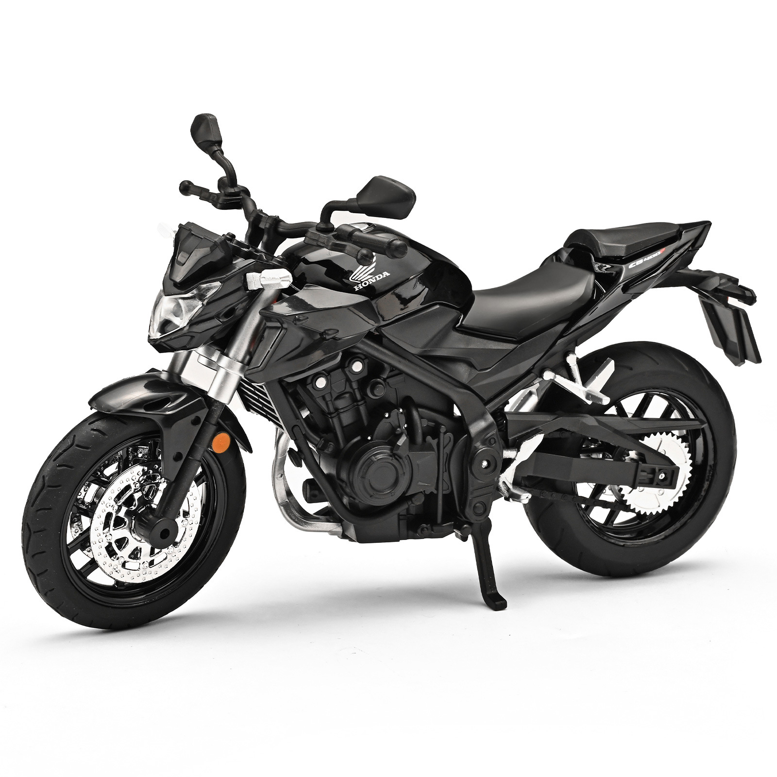 正版授权1:12本田CB400F合金摩托车声光音效男生礼物玩具收藏摆件