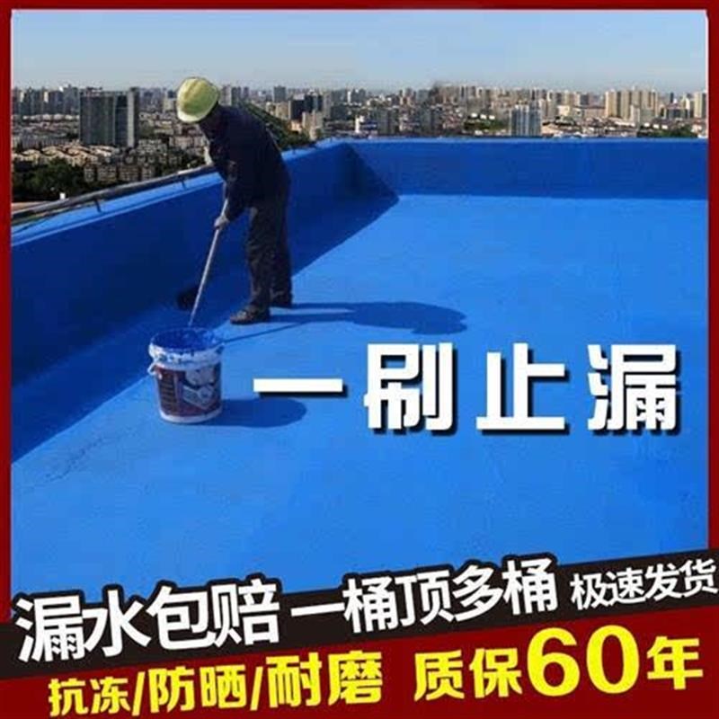 屋顶防水涂料防漏胶聚氨酯平方彩钢E裂缝楼顶补漏防水材料补漏水