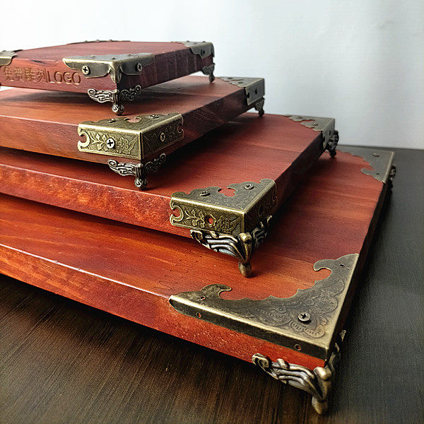 中式实木底座红花梨色包角茶具摆件工艺品花M瓶底座珠宝展示台刻,家居饰品,桌面摆件,淘宝优惠券,粉丝福利购,淘宝优惠卷