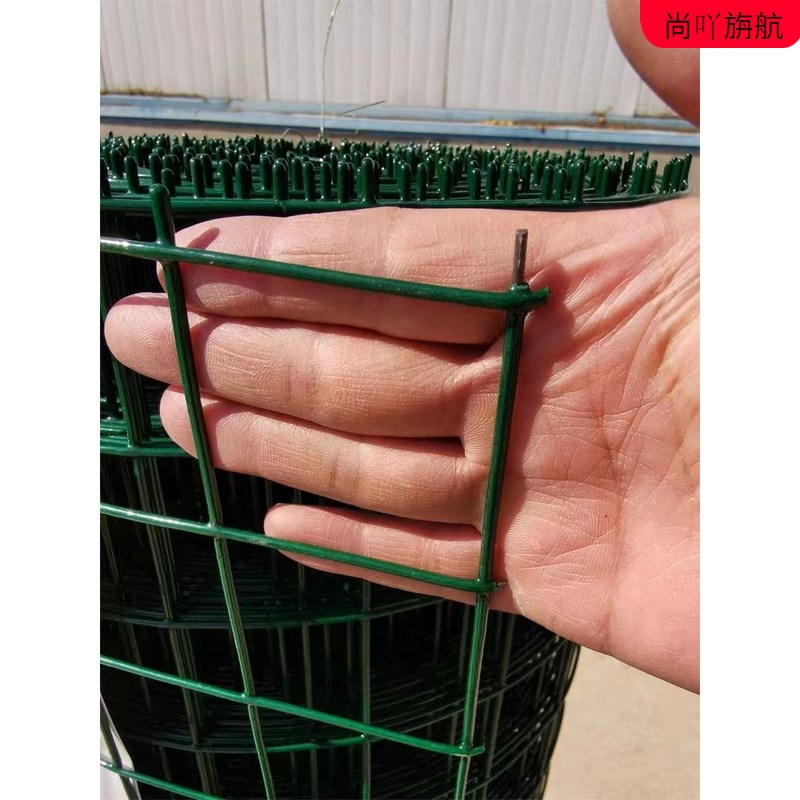 铁丝网围栏养殖网硬塑荷r兰网栅栏钢丝网护栏网格防护网养鸡围栏