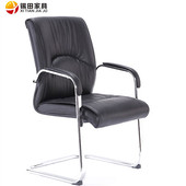 锡田 职员椅电脑椅弓形M家用皮椅会议办公椅 弓形会议椅