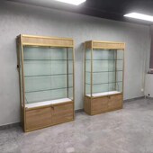 墙柜展示柜样品展厅展会家用透明玻璃办公室样品手办证.书展架定