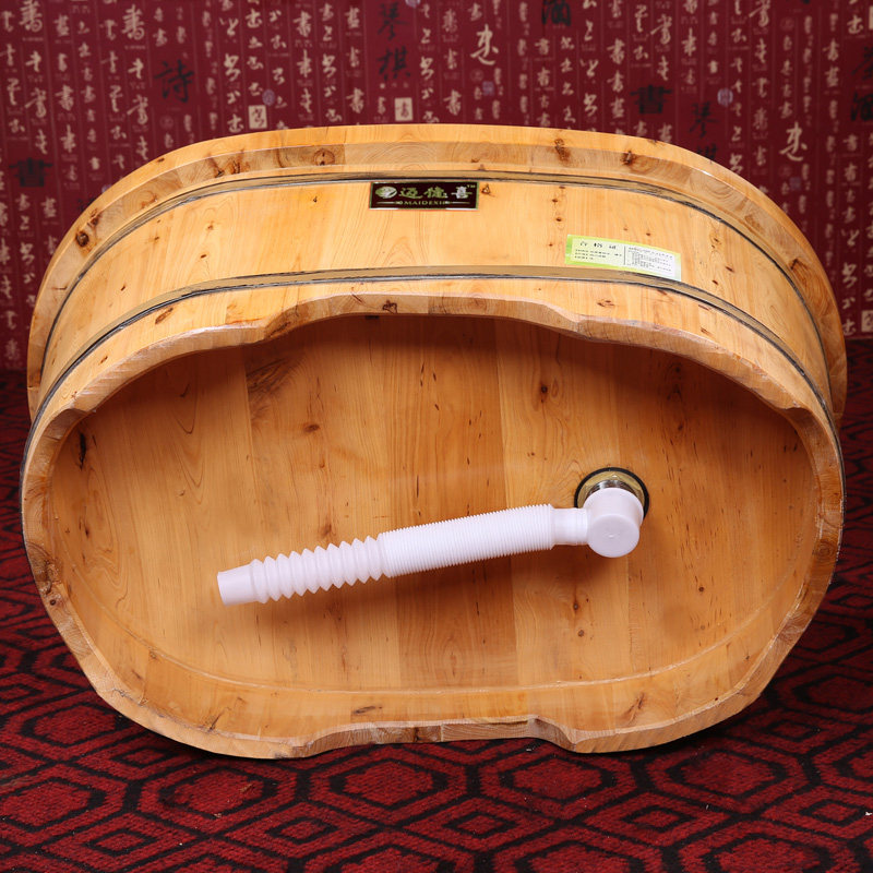 香柏木儿童泡澡木桶沐浴桶家用小孩洗H澡桶婴儿宝宝浴盆实木瑶浴